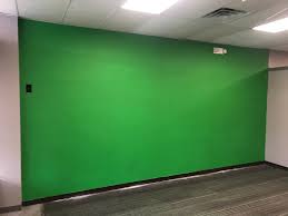 building reclaim studio the green screen