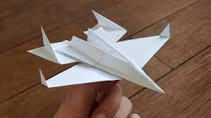 How To Fold A Paper Airplane That Flies Far. (Full HD) - YouTube
