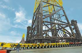 Spmts are used for transporting massive objects such as large bridge sections, oil refining equipment, cranes, motors. Spmt Scheuerle