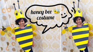 honeybee fancy dress costume with chart