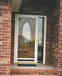 Front Entry Door With Oval Decorative