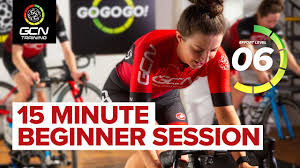 beginner indoor cycling session