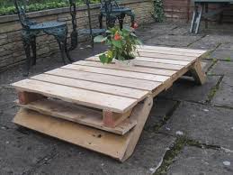 Diy Pallet Patio Table With Folding