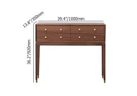 39 mid century modern console table