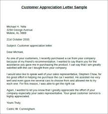Example Thank You Letter To Business Organization Client