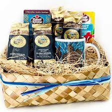 hawaiian coffee break gift basket