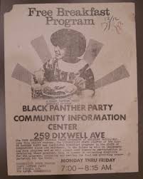 free breakfast program flyer 1968 50