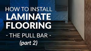 how to install laminate flooring part