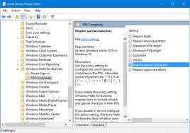 How To Enable Configure Pin Complexity Group Policy In