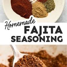 homemade fajita seasoning recipe