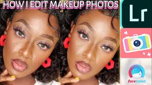 how i edit insram makeup photos