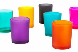 Multicolor Cylindrical Colored Candle