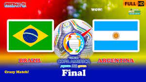 Crazy Final Copa America 2021 - BRAZIL ...