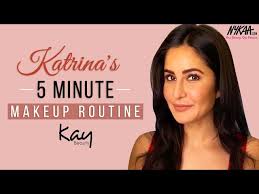 katrina kaif s 5 minute makeup routine