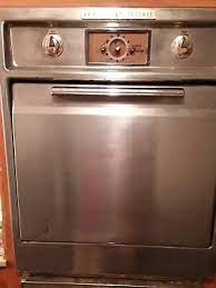stainless steel wall oven works