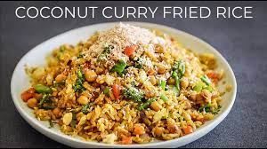 fast coconut curry fried rice recipe