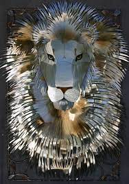 Lion Commission Lion Art Metal Art