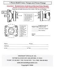 Truck Driveshafts Master Page