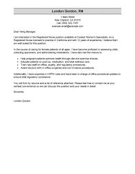 Cover Letter Example   Nursing   CareerPerfect com Resume Help org