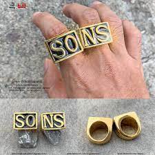 ring sons of anarchy gold sons jax