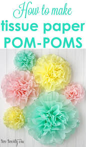 Tips For Planning A Baby Shower On A Budget Paper Pom Poms