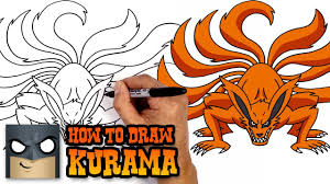 Minato then tried to give his half of kurama to naruto but black zetsu absorbed. How To Draw Kurama Naruto Art Tutorial Youtube