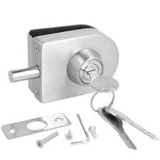 Clip On Glass Door Lock Without Drilling