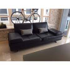 genuine fine italian leather sofa 3