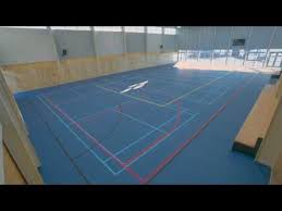 sika stic sports floor time lapse