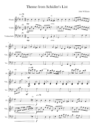 Schindler's list violin sheet music. Schindler S List Music Sheet Violin Pdf