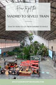 how to get the madrid to seville train