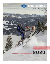 Polaris 2020 Snow Apparel Accessories Catalog Pages 1 50