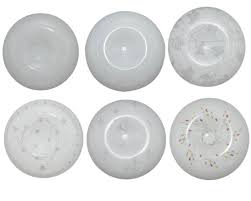 Round White Apple Cover Ceiling Lamps