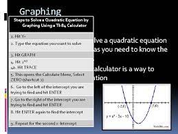 Quadratic Equations What You Gonna Do