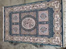 printed iranian silk carpet at rs 900