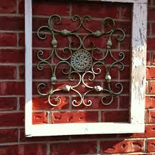 Wrought Iron Decor Outdoor Wall Decor