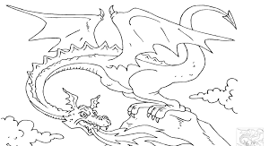 Coloring pages are a fun way for kids of all ages to develop creativity, focus, motor skills and color recognition. Coloring Page Of A Dragon Breathing Fire