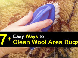 7 easy ways to clean wool area rugs