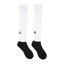 canterbury rugby team socks white rugby
