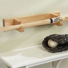 Oak Baseball Bat Display Stand