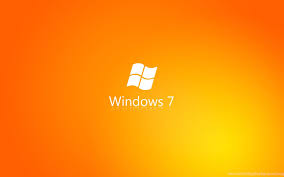 Orange Windows 7 Wallpapers Desktop ...