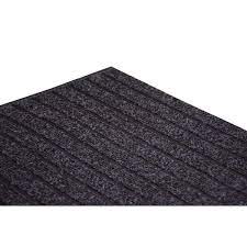 ottawa cut to size grey color ribbed style 26 inches width x your choice length custom size slip resistant runner rug