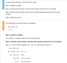 U 8 Solve A System Of Equations Using