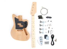 Vintage style wiring kit for j bass®. Diy Electric Bass Guitar Kit Offset P J Bass Build Your Own The Fret Wire