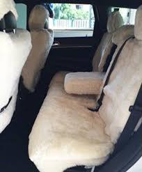 Sheepskin Car Seat Covers Pair 25mm
