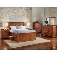 mission hill oak bedroom collection