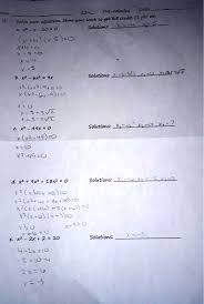 Solved Pre Algebra Exercise 2