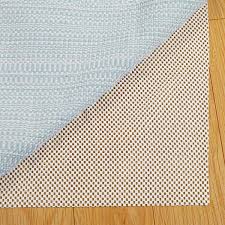 white gird non slip grip rug pad