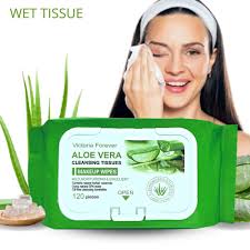aloe vera cleansing tissues makeup