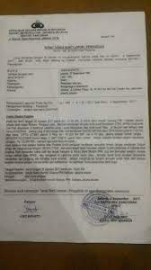 _____ berkas yang bertanda tangan di bawah ini : Laporan Pengaduan Polisi Komisi Kejaksaan Republik Indonesia